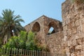 Byblos is a Mediterranean city in the Mount Lebanon Royalty Free Stock Photo