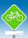 Bycicle sign