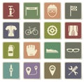 Bycicle simply icons