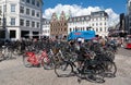 Bycicles in Copenhaguen Denmark