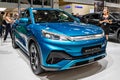 BYD ATTO 3 electric car at the IAA Mobility 2023 motor show in Munich, Germany - September 4, 2023