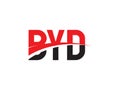 BYD Letter Initial Logo Design Vector Illustration