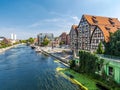 Bydgoszcz Canal Royalty Free Stock Photo