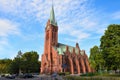 St. Andrew Bobola Church in the historic old town of Bydgoszcz