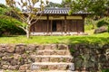 Traditional house inside the korean Byeongsan Seowon Confucian Academy, UNESCO World Heritage. Andong, South Korea, Asia Royalty Free Stock Photo