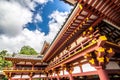 Byodo-In Buddhist Japanese Temple oahu hawaii Royalty Free Stock Photo