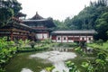 Byodo-in Buddhist Temple, island Oahu, Hawaii Royalty Free Stock Photo