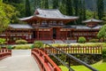 Byodo-in Buddhist temple in Oahu, Hawaii Royalty Free Stock Photo