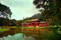 Byodo-in temple. Hawaii, Oahu