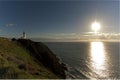 Byron Bay Lighthouse into the distance Royalty Free Stock Photo
