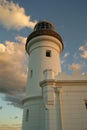 Byron Bay lighthouse at dusk