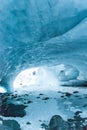 Byron Glacier Ice Cave