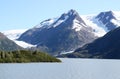 Byron glacier and Portage lake