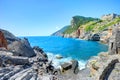 Byron's cave in the Gulf of Poets in Porto Venere