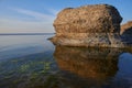 Byrums Raukar - spectacular rock towers at the shore of the island Oeland, Sweden