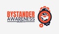 Bystander Awareness Month, Be the Change Royalty Free Stock Photo