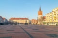 Market square in Bytom Royalty Free Stock Photo