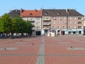 BYTOM , SILESIA , POLAND-The main square in the city center of Bytom