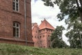 Bytow teutonic castle on Kashubia, Poland Royalty Free Stock Photo