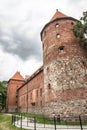 Bytow teutonic castle on Kashubia, Poland Royalty Free Stock Photo