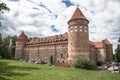 Bytow teutonic castle on Kashubia, Poland Royalty Free Stock Photo