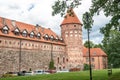 Bytow teutonic castle on Kashubia, Poland Royalty Free Stock Photo