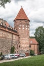 Bytow teutonic castle on Kashubia, Poland Royalty Free Stock Photo