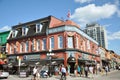 Byward Market in downtown Ottawa, Canada Royalty Free Stock Photo