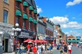 Byward Market in downtown Ottawa, Canada Royalty Free Stock Photo