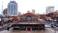 Byward Market on a quiet Saturday winter morning in Ottawa, Ontario, Canada.