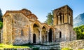 The Byzantine church of Agia Sofia in Mystras, Peloponnese, Greece.