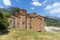 The Byzantine church of Agia Sofia in Mystras, Peloponnese, Greece.