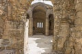 Byzantine church inside Kyrenia castle. Royalty Free Stock Photo