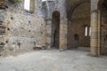 Byzantine church inside Kyrenia castle. Royalty Free Stock Photo