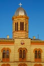 Byzantine church tower detail in Brasov, Romania Royalty Free Stock Photo