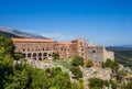 Byzantine city of Mystras, Peloponnes, Greece Royalty Free Stock Photo