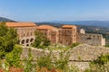 Byzantine city of Mystras, Peloponnes, Greece Royalty Free Stock Photo