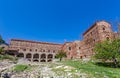 Byzantine city of Mystras, Peloponnes, Greece Royalty Free Stock Photo