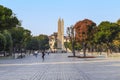 Byzantine and Egyptian obelisks at the former Hippodrome, Sultan