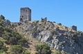 Byzantine era tower at Samothraki, Greece Royalty Free Stock Photo