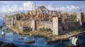 Byzantine Glory: Stunning Portrait of 17th Century Constantinople