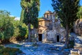 Byzantine monastery in Kaisariani, Athens Royalty Free Stock Photo