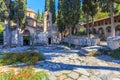 Byzantine monastery in Kaisariani, Athens Royalty Free Stock Photo