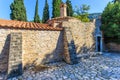Byzantine monastery in Kaisariani, Athens Royalty Free Stock Photo