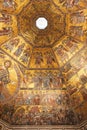 Byzantine mosaic in baptistery in Florence