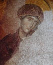 Byzantine mosaic in basilica of Hagia Sophia, Istanbul