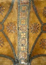 Byzantine mosaics in Hagia Sofia Royalty Free Stock Photo