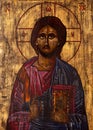 Orthodox Icon of Jesus Christ Royalty Free Stock Photo