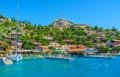 Byzantine Simena Castle in Kalekoy, Kekova, Turkey Royalty Free Stock Photo