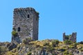 Byzantine tower at Samothraki island Royalty Free Stock Photo